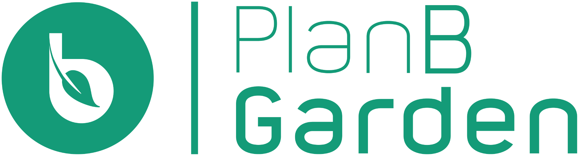 PlanB Garden Text Logo